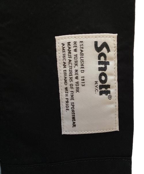 SCOTT（スコット）SCOTT (スコット) 半袖シャツ ブラック×スカイブルー サイズ:XLの古着・服飾アイテム