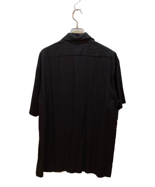 SCOTT（スコット）SCOTT (スコット) 半袖シャツ ブラック×スカイブルー サイズ:XLの古着・服飾アイテム