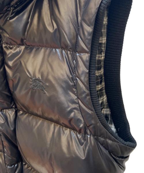 BURBERRY BLACK LABEL（バーバリーブラックレーベル）BURBERRY BLACK LABEL (バーバリーブラックレーベル) ダウンベスト ブラック サイズ:Mの古着・服飾アイテム