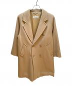MaxMaraマックスマーラ）の古着「ロングコート」｜ベージュ