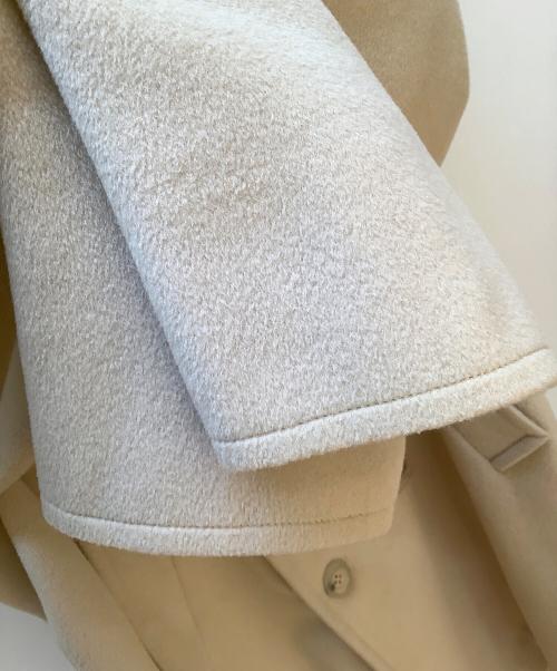 MaxMara（マックスマーラ）MaxMara (マックスマーラ) ロングコート ベージュ サイズ:40の古着・服飾アイテム