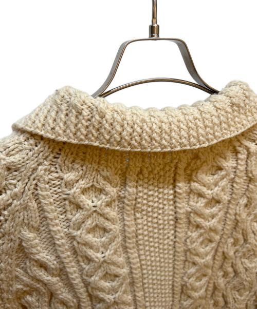 INVERALLAN（インバーアラン）INVERALLAN (インバーアラン) ニットカーディガン アイボリー サイズ:不明の古着・服飾アイテム