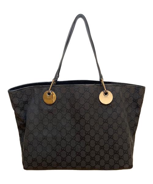 GUCCI（グッチ）GUCCI (グッチ) トートバッグ ブラックの古着・服飾アイテム