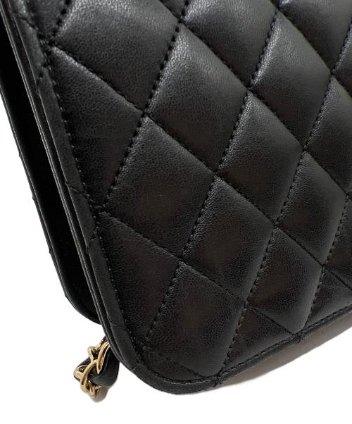 CHANEL（シャネル）CHANEL (シャネル) ショルダーバッグ ブラックの古着・服飾アイテム