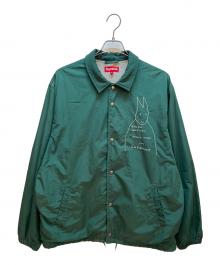 SUPREME（シュプリーム）の古着「コーチジャケット」｜グリーン