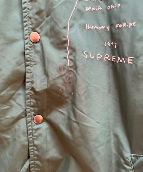 SUPREME（シュプリーム）SUPREME (シュプリーム) コーチジャケット グリーン サイズ:XLの古着・服飾アイテム