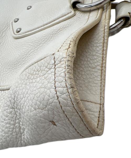 PRADA（プラダ）PRADA (プラダ) ハンドバッグ ホワイトの古着・服飾アイテム