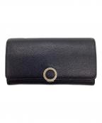 BVLGARIブルガリ）の古着「2つ折り財布」｜ブラック