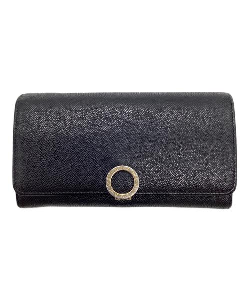 BVLGARI（ブルガリ）BVLGARI (ブルガリ) 2つ折り財布 ブラックの古着・服飾アイテム