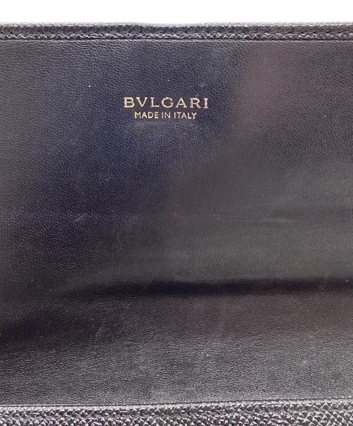 BVLGARI（ブルガリ）BVLGARI (ブルガリ) 2つ折り財布 ブラックの古着・服飾アイテム