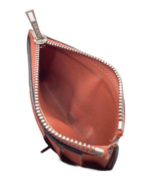 LOEWE（ロエベ）LOEWE (ロエベ) 3つ折り財布 ベージュ×ブラウンの古着・服飾アイテム