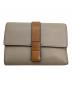 LOEWE（ロエベ）の古着「3つ折り財布」｜ベージュ×ブラウン
