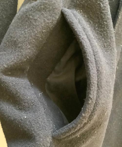 DANTON（ダントン）DANTON (ダントン) BEAMS (ビームス) ウールコート ネイビー サイズ:38の古着・服飾アイテム