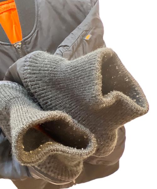 ALPHA INDUSTRIES（アルファインダストリーズ）ALPHA INDUSTRIES (アルファインダストリーズ) MA-1ジャケット ブラック×オレンジ サイズ:Mの古着・服飾アイテム