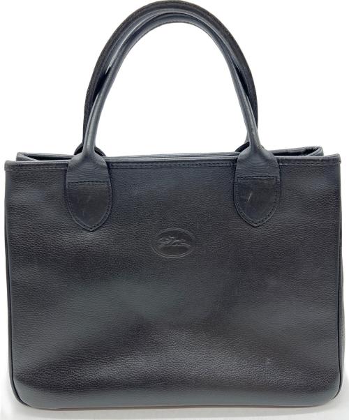 LONGCHAMP（ロンシャン）LONGCHAMP (ロンシャン) ハンドバッグ ブラックの古着・服飾アイテム