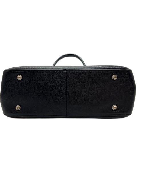 LONGCHAMP（ロンシャン）LONGCHAMP (ロンシャン) ハンドバッグ ブラックの古着・服飾アイテム