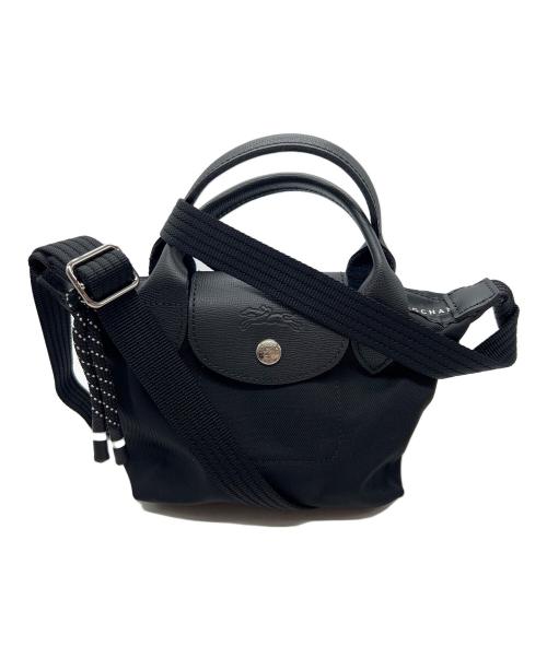 LONGCHAMP（ロンシャン）LONGCHAMP (ロンシャン) 2WAYバッグ ブラックの古着・服飾アイテム