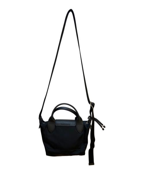 LONGCHAMP（ロンシャン）LONGCHAMP (ロンシャン) 2WAYバッグ ブラックの古着・服飾アイテム