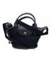 LONGCHAMP（ロンシャン）の古着「2WAYバッグ」｜ブラック