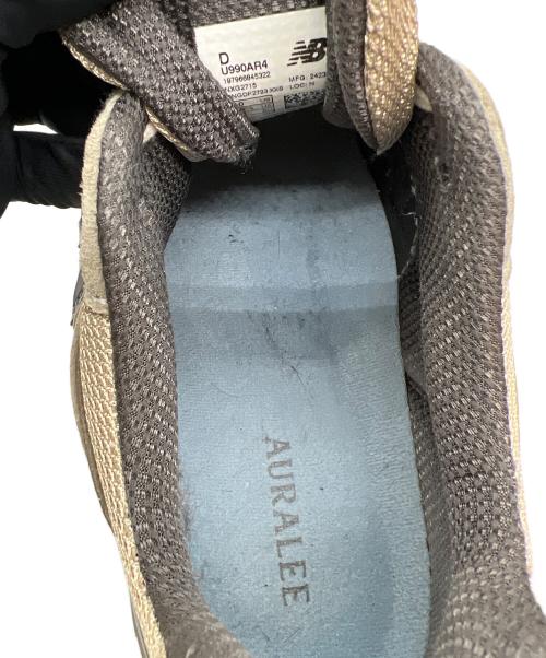 NEW BALANCE（ニューバランス）NEW BALANCE (ニューバランス) AURALEE × New Balance 990V4 