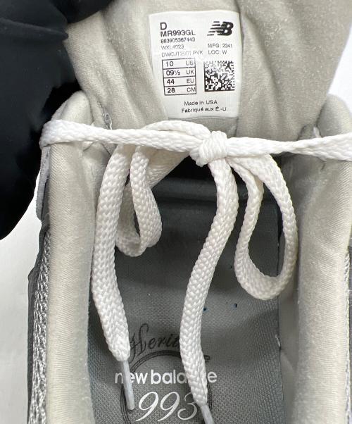 NEW BALANCE（ニューバランス）NEW BALANCE (ニューバランス) NEW BALANCE　MR993GL グレー サイズ:28の古着・服飾アイテム