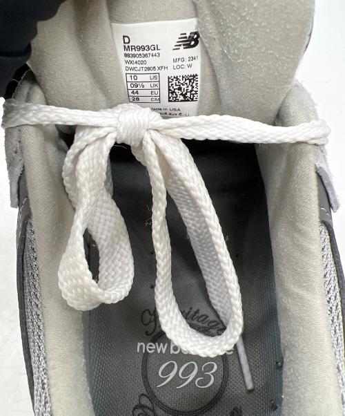 NEW BALANCE（ニューバランス）NEW BALANCE (ニューバランス) NEW BALANCE　MR993GL グレー サイズ:28の古着・服飾アイテム