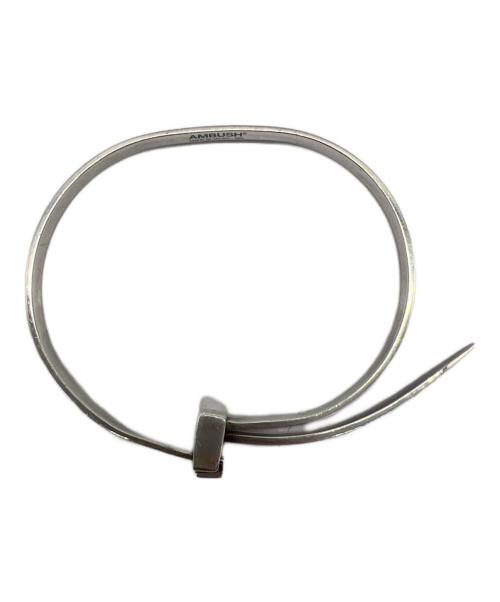 AMBUSH（アンブッシュ）AMBUSH (アンブッシュ) ジップブレスレット シルバーの古着・服飾アイテム