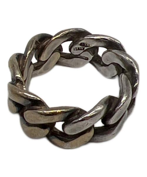 Maison Margiela（メゾンマルジェラ）Maison Margiela (メゾンマルジェラ) チェーンリンクリング シルバー サイズ:19.5号の古着・服飾アイテム