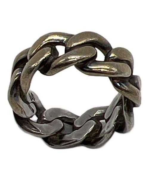 Maison Margiela（メゾンマルジェラ）Maison Margiela (メゾンマルジェラ) チェーンリンクリング シルバー サイズ:19.5号の古着・服飾アイテム