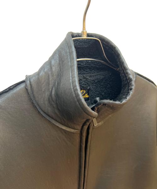 Needles（ニードルズ）Needles (ニードルズ) Lined Boa Jacket - Faux Boa ブラック サイズ:XSの古着・服飾アイテム