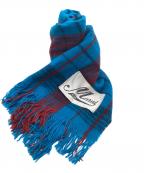 MARNIマルニ）の古着「マフラー」｜ブルー×レッド