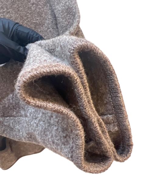 kluger（クルーガー）kluger (クルーガー) ノーカラージャケット ブラウン サイズ:54の古着・服飾アイテム