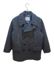 FIDELITY×BLUE BLUE（フィデリティー×ブルーブルー）の古着「ウールコート」｜グレー