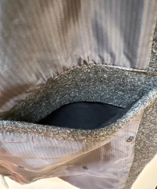 FIDELITY（フィデリティー）FIDELITY (フィデリティー) BLUE BLUE (ブルーブルー) ウールコート グレー サイズ:Ｍの古着・服飾アイテム