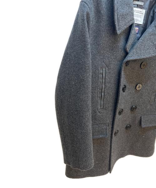 FIDELITY（フィデリティー）FIDELITY (フィデリティー) BLUE BLUE (ブルーブルー) ウールコート グレー サイズ:Ｍの古着・服飾アイテム