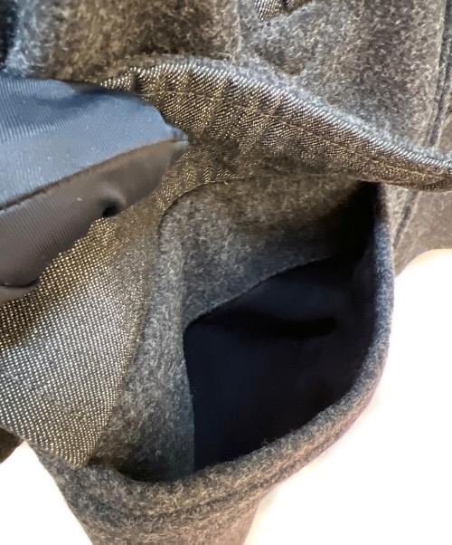 FIDELITY（フィデリティー）FIDELITY (フィデリティー) BLUE BLUE (ブルーブルー) ウールコート グレー サイズ:Ｍの古着・服飾アイテム