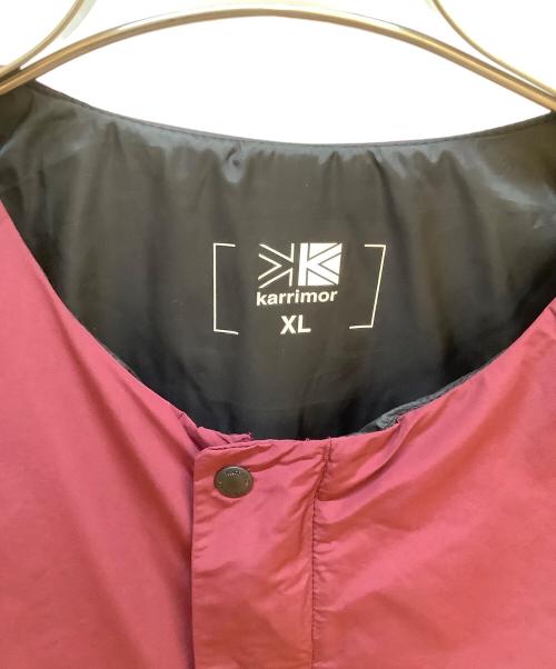 Karrimor（カリマー）Karrimor (カリマー) 中綿ジャケット ワインレッド サイズ:XLの古着・服飾アイテム