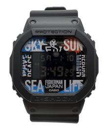 CASIO×FISHERMAN JAPAN（カシオ）の古着「腕時計」｜ブラック