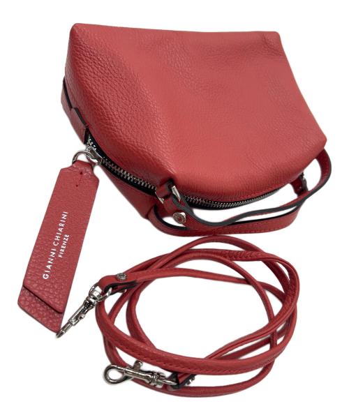 GIANNI CHIARINI（ジャンニ キアリーニ）GIANNI CHIARINI (ジャンニ キアリーニ) ミニショルダーバッグ レッドの古着・服飾アイテム