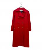 BURBERRY LONDONバーバリーロンドン）の古着「トレンチコート」｜レッド