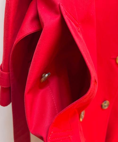 BURBERRY LONDON（バーバリーロンドン）BURBERRY LONDON (バーバリーロンドン) トレンチコート レッド サイズ:7の古着・服飾アイテム