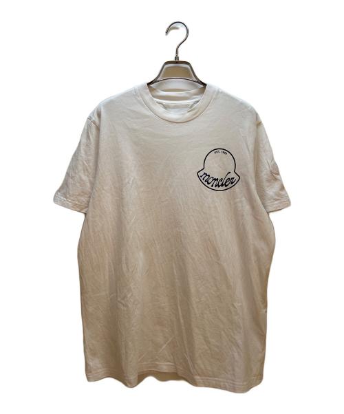 MONCLER（モンクレール）MONCLER (モンクレール) バイオロジックTシャツ ホワイト サイズ:Mの古着・服飾アイテム