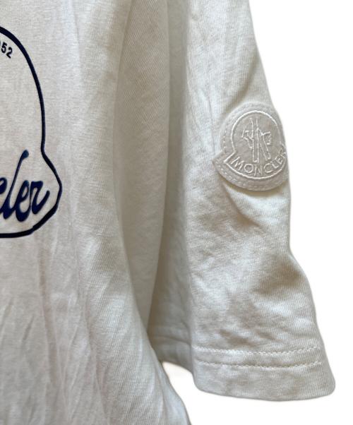 MONCLER（モンクレール）MONCLER (モンクレール) バイオロジックTシャツ ホワイト サイズ:Mの古着・服飾アイテム