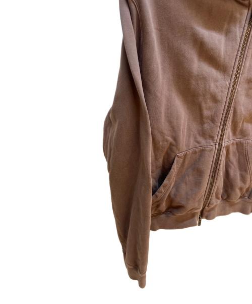 MIU MIU（ミュウミュウ）MIU MIU (ミュウミュウ) ジップパーカー ダークブラウン サイズ:Ｓの古着・服飾アイテム