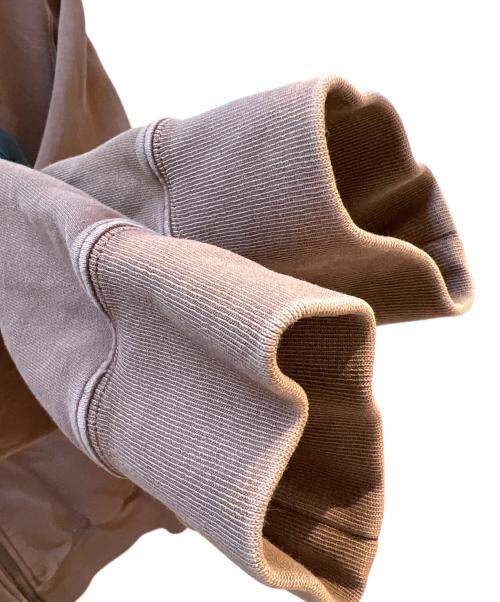 MIU MIU（ミュウミュウ）MIU MIU (ミュウミュウ) ジップパーカー ダークブラウン サイズ:Ｓの古着・服飾アイテム