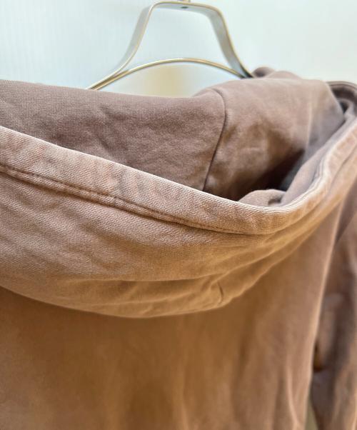 MIU MIU（ミュウミュウ）MIU MIU (ミュウミュウ) ジップパーカー ダークブラウン サイズ:Ｓの古着・服飾アイテム