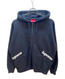 SUPREME（シュプリーム）の古着「ジップパーカー」｜ブラック