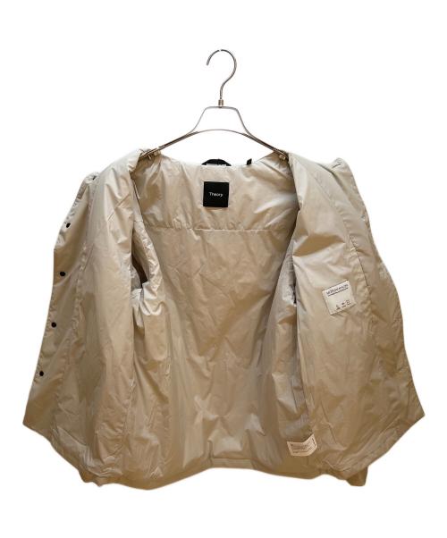 theory（セオリー）theory (セオリー) 中綿ジャケット ベージュ サイズ:M 未使用品の古着・服飾アイテム