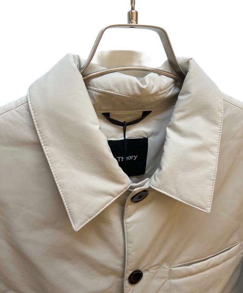 theory（セオリー）theory (セオリー) 中綿ジャケット ベージュ サイズ:M 未使用品の古着・服飾アイテム