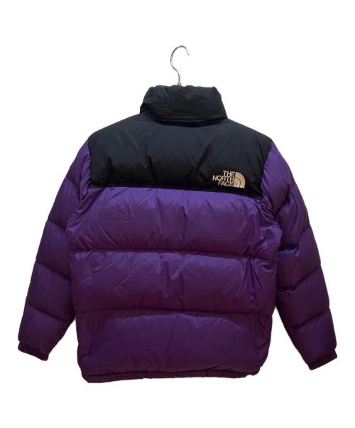THE NORTH FACE（ザ ノース フェイス）THE NORTH FACE (ザ ノース フェイス) ダウンジャケット パープル×ブラック サイズ:Ｌの古着・服飾アイテム